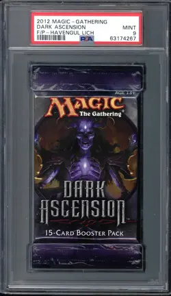 Dark Ascension Havengul Lich Booster Pack Graded PSA 9 MTG Magic #63174267 - Image 1