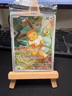 Pokemon TCG Eevee SVP 173 – Prismatic Evolutions Black Star Promo – Sealed - 1 - Image 1
