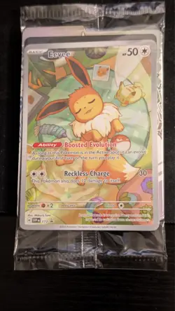 FACTORY SEALED Eevee 173 SV Black Star Promo Prismatic Evolutions Pokemon TCG - Image 1
