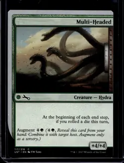 MTG Magic the Gathering Multi-Headed (117/288) Unstable NM - Image 1