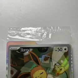 Eevee 173 Black Star Promo Pokemon Prismatic Evolutions Factory Sealed - Image 2