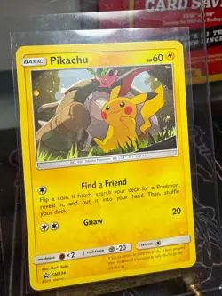 Pikachu SM234 Pokemon Card Sun & Moon Promo Holo NM SEE PICS CLEAN CARD - Image 1