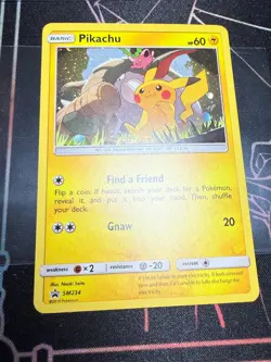 Pikachu SM234 Pokemon Card Sun & Moon Promo Holo NM SEE PICS CLEAN CARD - Image 2