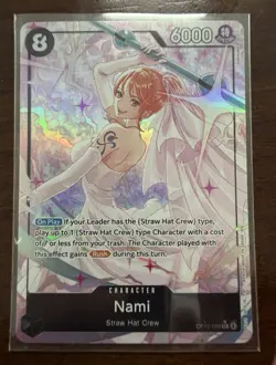 One Piece Card Game Nami OP15-086 (Alt Art) English - Image 1