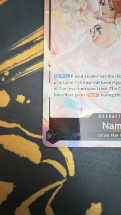 One Piece TCG | Nami OP15-086 | SR/Alt Art | NM | English - Image 5