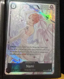 One Piece Card Game Nami (OP15-086) Alt Art SR (Wedding Nami) - Image 1