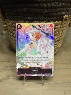 One Piece Nami OP15-086 SP Alt Art Holo English Near Mint LP - Image 1