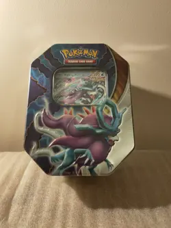 Pokemon TCG Paradox Clash Walking Wake EX Tin Brand New and Sealed - Image 1