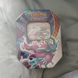 Pokemon TCG Paradox Clash Walking Wake EX Tin Brand New and Sealed - Image 1