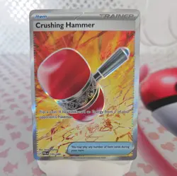Pokemon TCG - Crushing Hammer 105/084 - Pitch Black - Holo Ultra Rare Card - Image 1