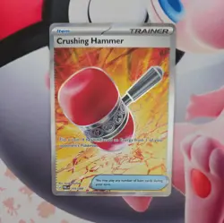 Pokemon TCG - Crushing Hammer 105/084 - Pitch Black - Holo Ultra Rare Card - Image 3