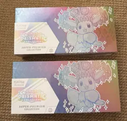 Pokemon TCG - Prismatic Evolutions SPC Super Premium Collection New & Sealed X 2 - Image 1