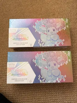 Pokemon TCG - Prismatic Evolutions SPC Super Premium Collection New & Sealed X 2 - Image 1