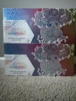 2x Pokemon TCG Prismatic Evolutions SPC Super Premium Collection New & Sealed - Image 1