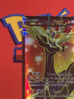 Pokemon TCG Xerneas-Ex XY 146/146 Holo Full Art Ultra Rare LP-MP - Image 4