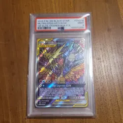 Moltres & Zapdos & Articuno GX SM210 Pokemon Black Star Promo - PSA 9 Mint - Image 1