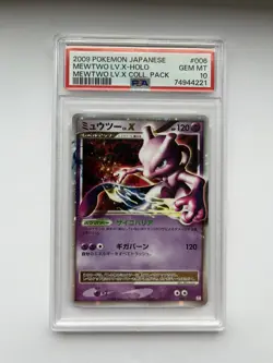 PSA 10 Mewtwo LV.X 006/012 Collection Pack Japanese Pokemon Card GEM MINT - Image 3