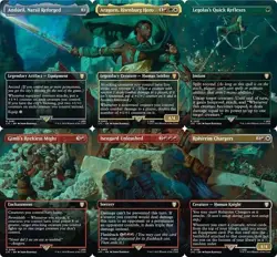 MTG MAGIC LORD OF THE RINGS COMPLETE SCENE BOX SET ART SERIES 24 CARD - Image 2