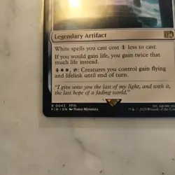 The Wind Crystal (0043) Final Fantasy - MTG - Regular - Image 3