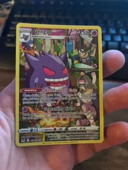 Gengar TG06/TG30 Lost Origin Trainer Gallery Ultra Rare Holo 120 HP English - Image 1