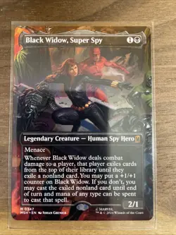 Black Widow, Super Spy (Borderless) (0347) 347 Marvel Super Heroes Regular - Image 1