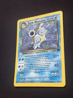 Pokemon TCG Dark Blastoise 3/82 Team Rocket Rare Holo Card - Image 2