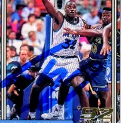 Shaquille O'Neal Hand Signed Auto 1992-93 Topps RC 362 BAS 8 Card GM 10 Auto - Image 5
