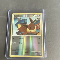 Pokemon TCG Eevee 101/108 Evolutions Reverse Holo Common English 2016 NM - Image 1