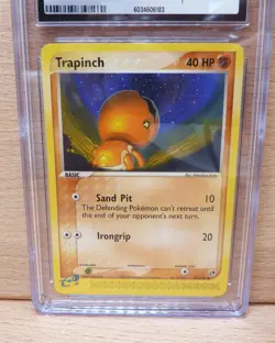 CGC GEM MINT 10 Trapinch 82/100 EX Sandstorm Pokemon 2003 TCG - Image 3