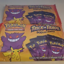 Pokemon TCG Trick or Trade Booster Bundle 2 Sealed. 80 Packs Total. - Image 1