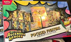 Pokemon TCG Mega Evolution Ascended Heroes Focused Fighters Premium Collection - Image 1