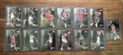 1999-00 UPPER DECK MICHAEL JORDAN BLACK DIAMOND LOT1,2,3,4,5,6,7,8,9,10,12,13,22 - Image 1