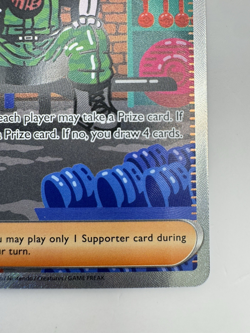Lt. Surge's Bargain SIR Holo 185/132 Mega Evolution Pokemon Card NM - Image 4