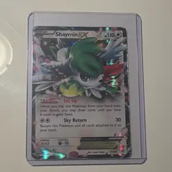 Shaymin EX 77/108 Roaring Skies Ultra Rare Full Art Holo EN 2015 110 HP - Image 1