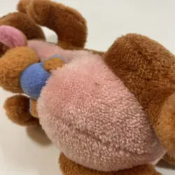 Disney Gund Winnie The Pooh 100 Acre Collection 9" Kanga & Roo Plush VTG USED - Image 2