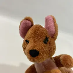 Disney Gund Winnie The Pooh 100 Acre Collection 9" Kanga & Roo Plush VTG USED - Image 3
