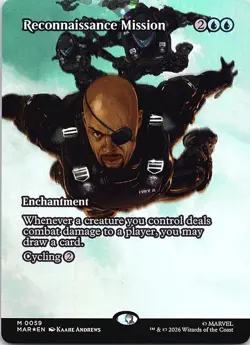 Reconnaissance Mission (Borderless) Foil M Marvel Universe Eternal-Legal 59 NM - Image 1