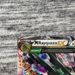 The Pokemon Company M Rayquaza EX Full Art Holo 76/108 220HP EN - Image 2
