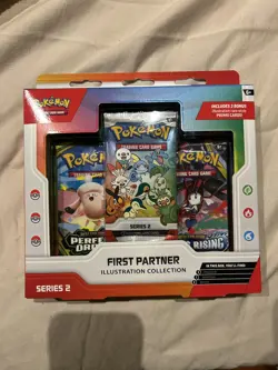 Pokemon TCG First Partner Illustration Collection Series 2 Box Sealed In Hand - Image 1