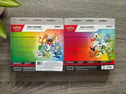 Pokemon TCG First Partner Illustration Collection Series 1 & 2 box set SEALED - Image 2