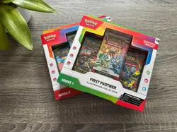 Pokemon TCG First Partner Illustration Collection Series 1 & 2 box set SEALED - Image 3