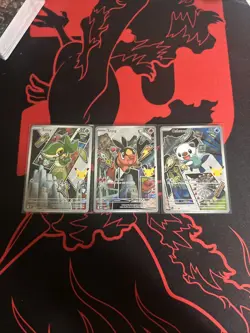 Pokemon TCG Series 2 First Partner Illustration Collection Gen 5 Unova Set NM - Image 1