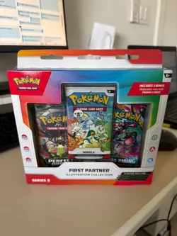 Pokemon TCG: First Partner Illustration Collection Series 2 Box - Factory Sealed - Image 1