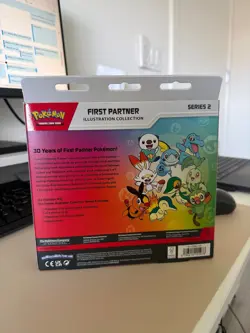 Pokemon TCG: First Partner Illustration Collection Series 2 Box - Factory Sealed - Image 2