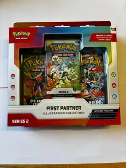 Pokemon TCG First Partner Illustration Collection Series 2 Box Mint Sealed - Image 2