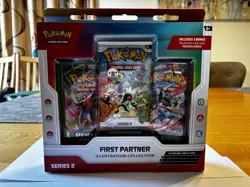 Pokemon TCG First Partner Illustration Collection Series 2 Box Mint Sealed - Image 5