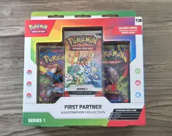 Pokemon TCG First Partner Illustration Collection Series 1 & 2 2 Box Promo - Image 2