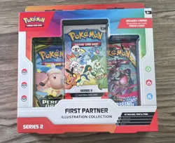 Pokemon TCG First Partner Illustration Collection Series 1 & 2 2 Box Promo - Image 3