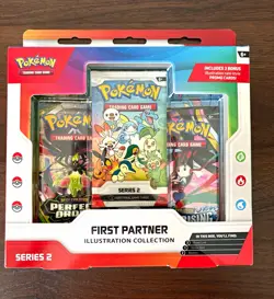 Pokemon TCG First Partner Illustration Collection Series 2 Promo 6x boxes - Image 1
