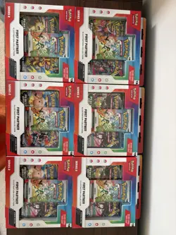 Pokemon TCG First Partner Illustration Collection Series 2 Promo 6x boxes - Image 2